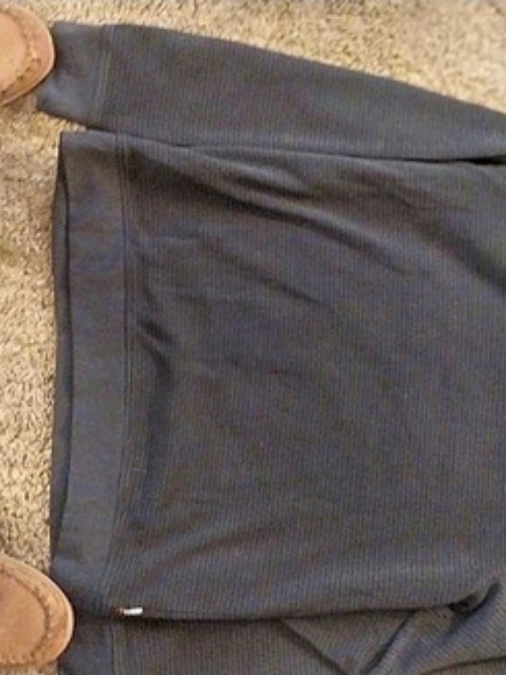 Super Massive Men's Ribbed Button Down Shirt in Black